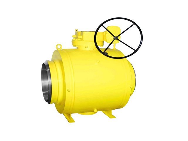 Büyük Çaplı Trunnion Küresel Vana